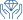 Icône Diamant et Mains : Symbole de Valeur et Soin Icône bleue minimaliste représentant deux mains tenant avec soin un diamant précieux.